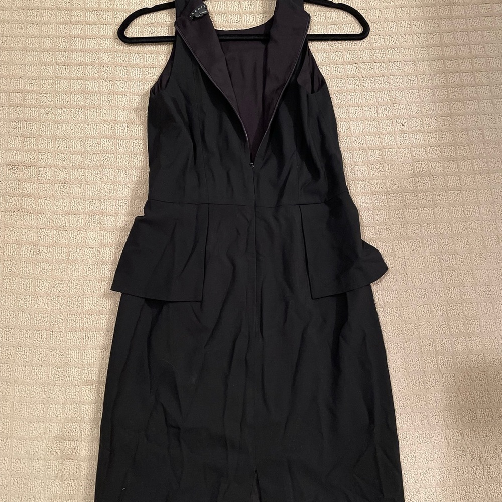 Theory Black Fefe Dress Size 6